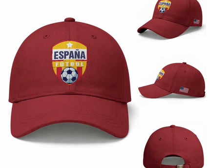 Espana Spain Soccer Football Fan Spanish Flag Baseball Cap