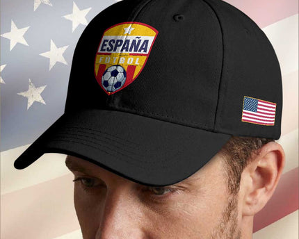 Espana Spain Soccer Football Fan Spanish Flag Baseball Cap