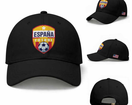 Espana Spain Soccer Football Fan Spanish Flag Baseball Cap