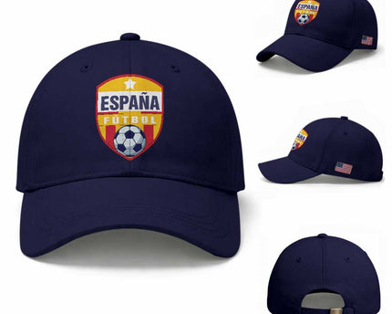 Espana Spain Soccer Football Fan Spanish Flag Baseball Cap