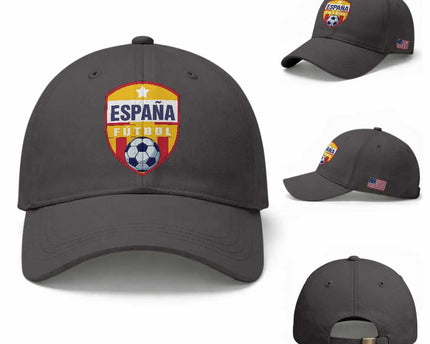Espana Spain Soccer Football Fan Spanish Flag Baseball Cap