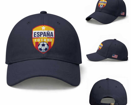 Espana Spain Soccer Football Fan Spanish Flag Baseball Cap
