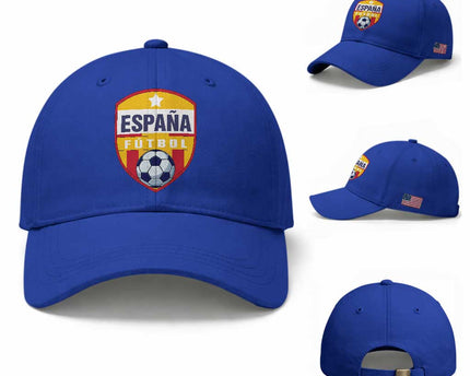 Espana Spain Soccer Football Fan Spanish Flag Baseball Cap