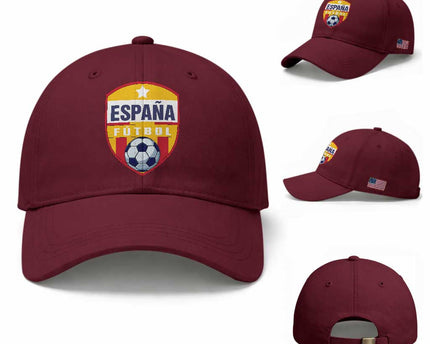 Espana Spain Soccer Football Fan Spanish Flag Baseball Cap
