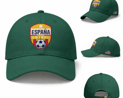 Espana Spain Soccer Football Fan Spanish Flag Baseball Cap