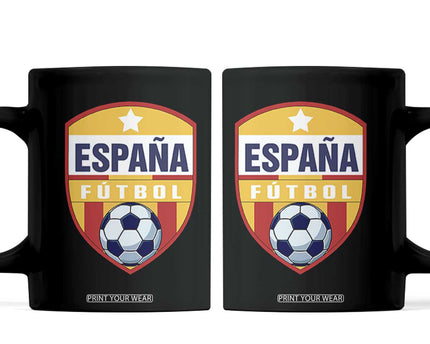 Espana Spain Soccer Football Fan Spanish Flag Coffee Mug