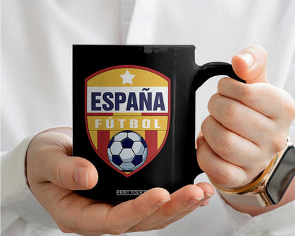Espana Spain Soccer Football Fan Spanish Flag Coffee Mug