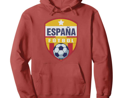 Espana Spain Soccer Football Fan Spanish Flag Hoodie