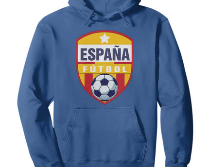 Espana Spain Soccer Football Fan Spanish Flag Hoodie