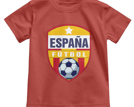 Espana Spain Soccer Football Fan Spanish Flag Toddler T-Shirt
