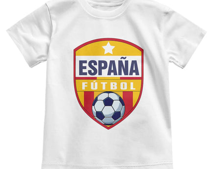 Espana Spain Soccer Football Fan Spanish Flag Toddler T-Shirt