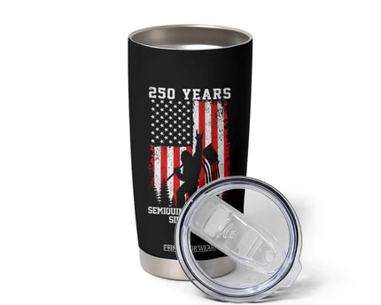 250th Anniversary USA Tumbler Cup Bigfoot Patriotic American USA Flag