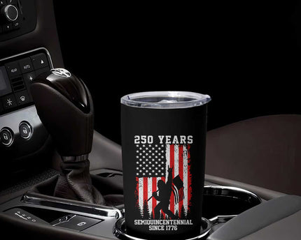 250th Anniversary USA Tumbler Cup Bigfoot Patriotic American USA Flag