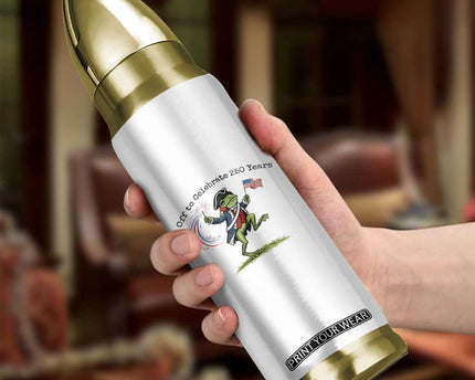 250th Anniversary USA Bullet Tumbler Funny Patriotic Frog USA Independence Day