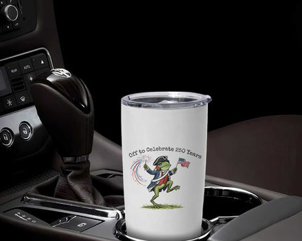 250th Anniversary USA Tumbler Cup Funny Patriotic Frog USA Independence Day