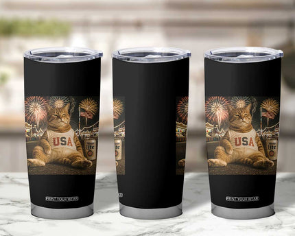 USA 250th Anniversary Statue of Liberty Tumbler Cup The Summer USA Turned 250