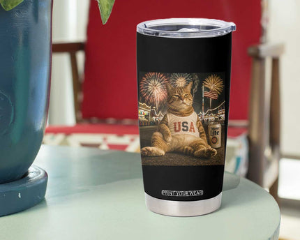 USA 250th Anniversary Statue of Liberty Tumbler Cup The Summer USA Turned 250