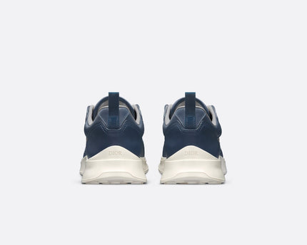 Men's Dior B25 Runner Navy Blue Cream Sneakers