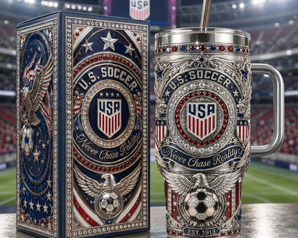 USA FIFA World Cup 2026 Merch US Soccer Never Chase Reality Tumbler