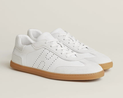 Men's Hermès Match White Sneakers