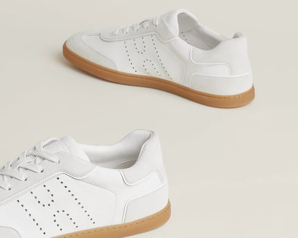 Men's Hermès Match White Sneakers
