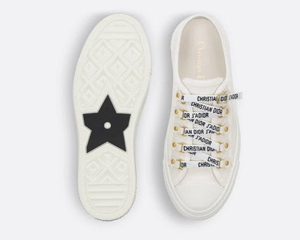 Men's Dior Walk’n’Dior Platform White Sneakers