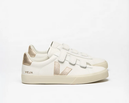 Men's Veja Recife Chromefree White Platine Sneakers