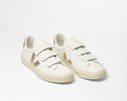 Men's Veja Recife Chromefree White Platine Sneakers