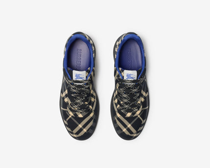 Men’s Burberry Check Terrace Black Sneakers