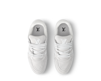 Men's Louis Vuitton Trainer White Sneakers