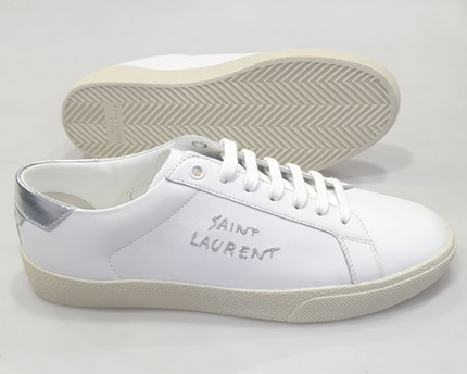 Men's Saint Laurent Court Classic SL06 White Sneakers