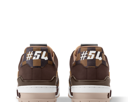 Men's Louis Vuitton Trainer Brown Sneakers
