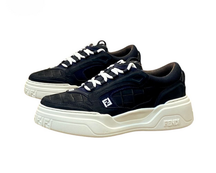 Men's Fendi Roma Match Black Sneakers