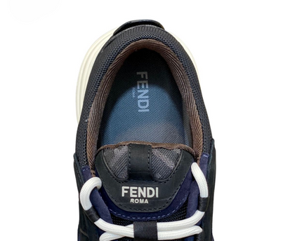 Men's Fendi Roma Match Black Sneakers