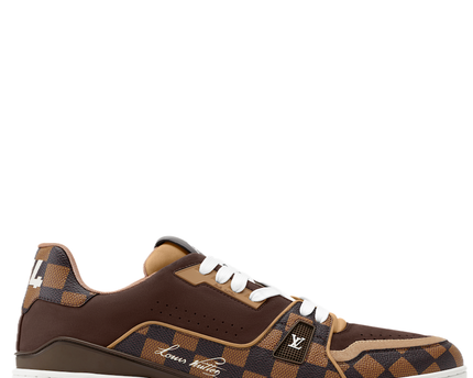 Men's Louis Vuitton Trainer Brown Sneakers