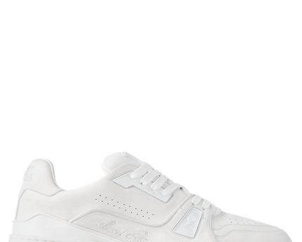Men's Louis Vuitton Trainer White Sneakers
