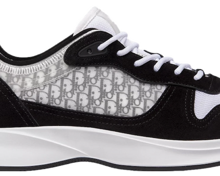 Men's Dior B25 Runner Black Suede Sneakers