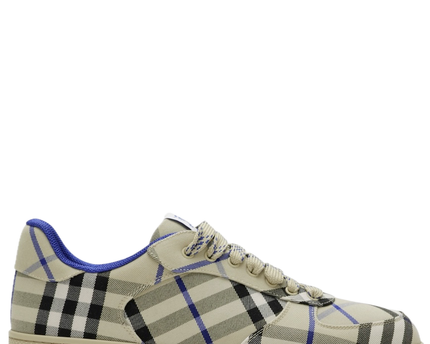 Men’s Burberry Check Terrace Lichen Sneakers